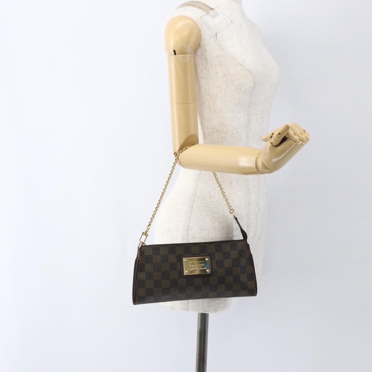 Louis Vuitton Sophie Handbag Damier Brown Canvas Clutche & Pouche Bag (Pre-Owned)