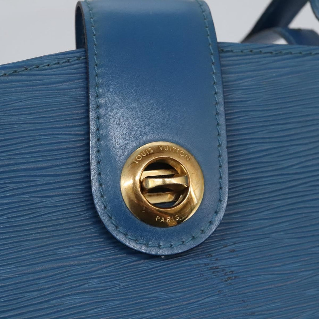 Louis Vuitton Cluny Shoulder Bag Epi Leather Blue Leather Shoulder Bag Bag (Pre-Owned)