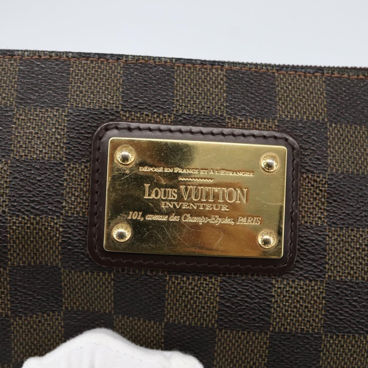 Louis Vuitton Sophie Handbag Damier Brown Canvas Clutche & Pouche Bag (Pre-Owned)