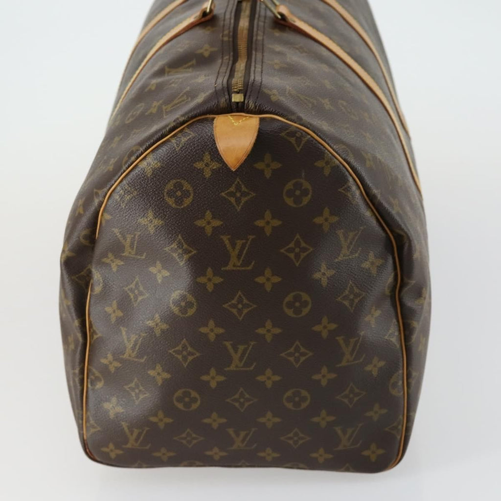 Louis Vuitton Keepall Bag Monogram Canvas Brown Canvas Travel Bag Bag (Pre-Owned)