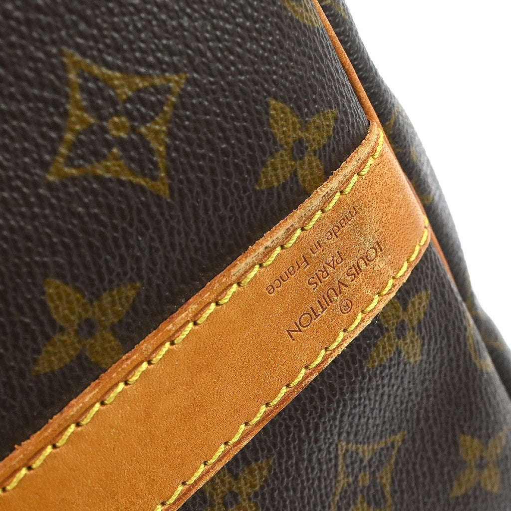 Louis Vuitton Keepall Bandouliere Bag Monogram Canvas Brown Canvas Travel Bag Bag (Pre-Owned)