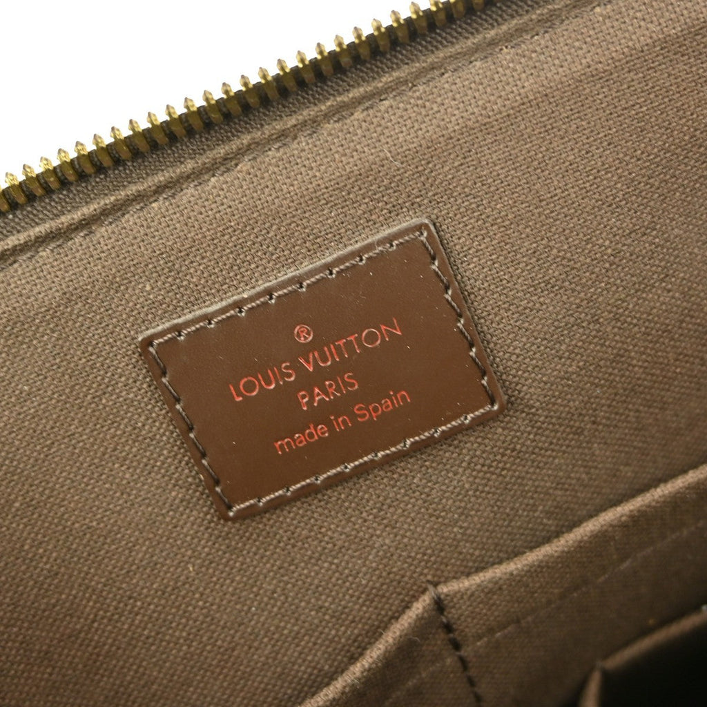 Louis Vuitton Porte-Documents Jour Bag Damier Brown Canvas Briefcase Bag (Pre-Owned)