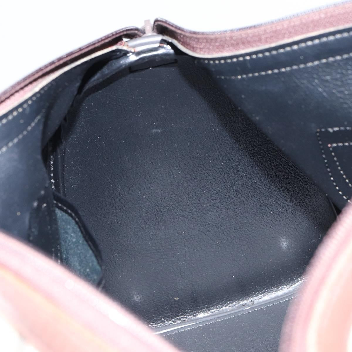Burberry Nova Check Handbag Nova Check Canvas Beige Canvas Handbag (Pre-Owned)
