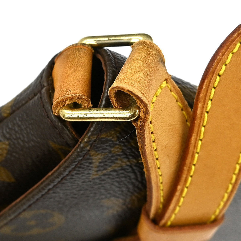 Louis Vuitton Musette Salsa Handbag Monogram Canvas Brown Canvas Shoulder Bag Bag (Pre-Owned)
