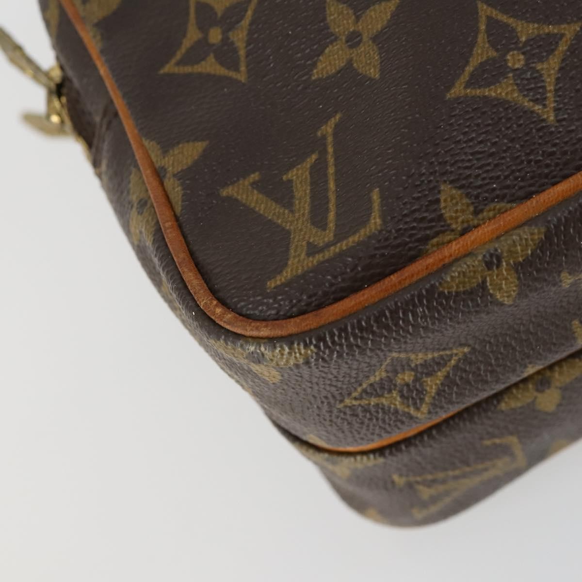 Louis Vuitton Amazone Bag Monogram Canvas Brown Canvas Shoulder Bag Bag (Pre-Owned)