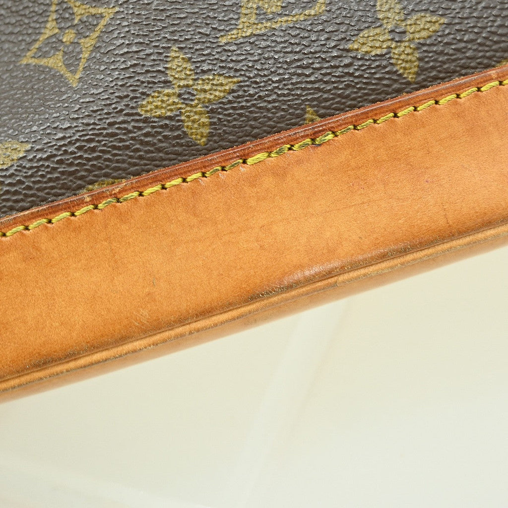 Louis Vuitton Alma Handbag Monogram Canvas Brown Canvas Handbag (Pre-Owned)