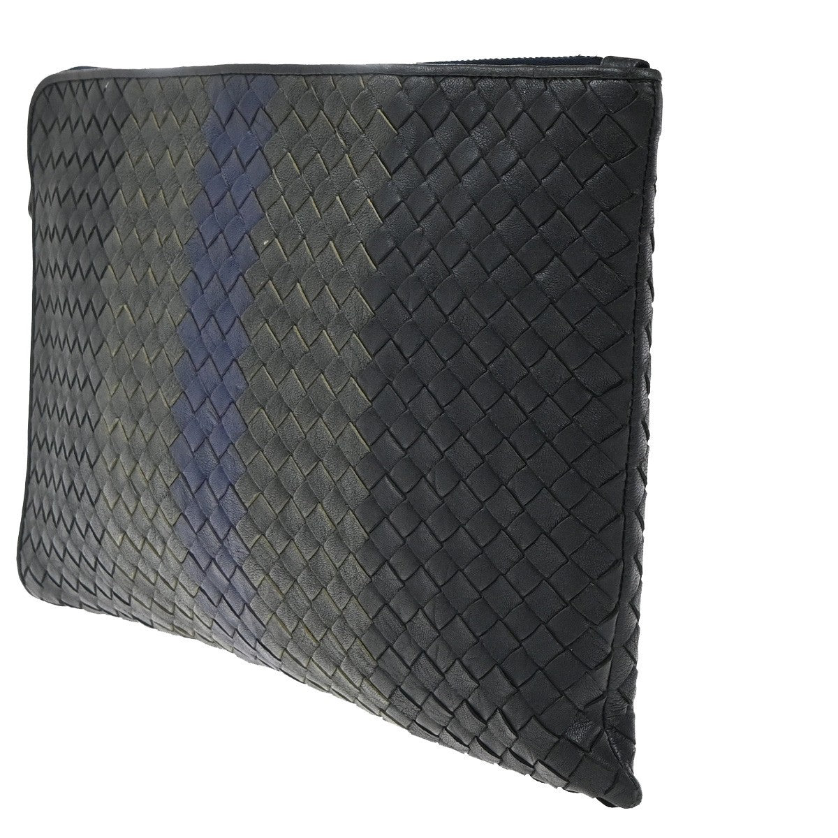 Bottega Veneta Portfolio Pouch Intrecciato Nappa Multicolour Leather Clutche & Pouche Bag (Pre-Owned)