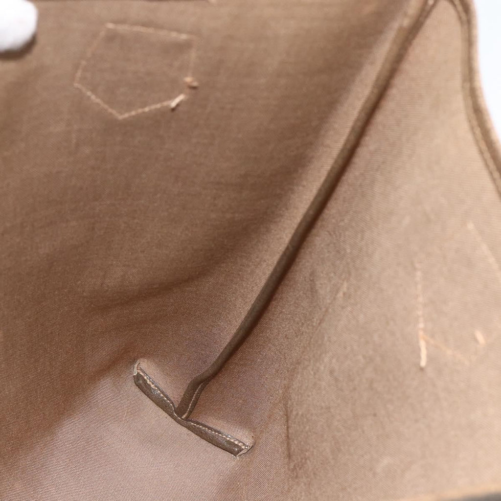 Gucci Ophidia Front Pocket Shopper Tote Gg Coated Canvas Beige Canvas Tote Bag Bag (Pre-Owned)