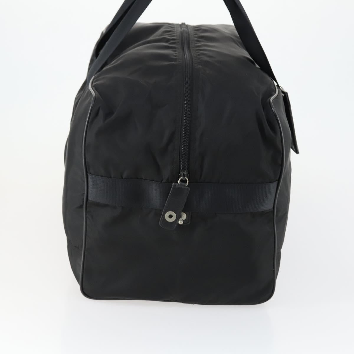 Prada Convertible Weekender Bag Tessuto Black Nylon Travel Bag Bag (Pre-Owned)
