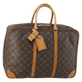 Louis Vuitton Sirius Handbag Monogram Canvas Brown Canvas Travel Bag Bag (Pre-Owned)