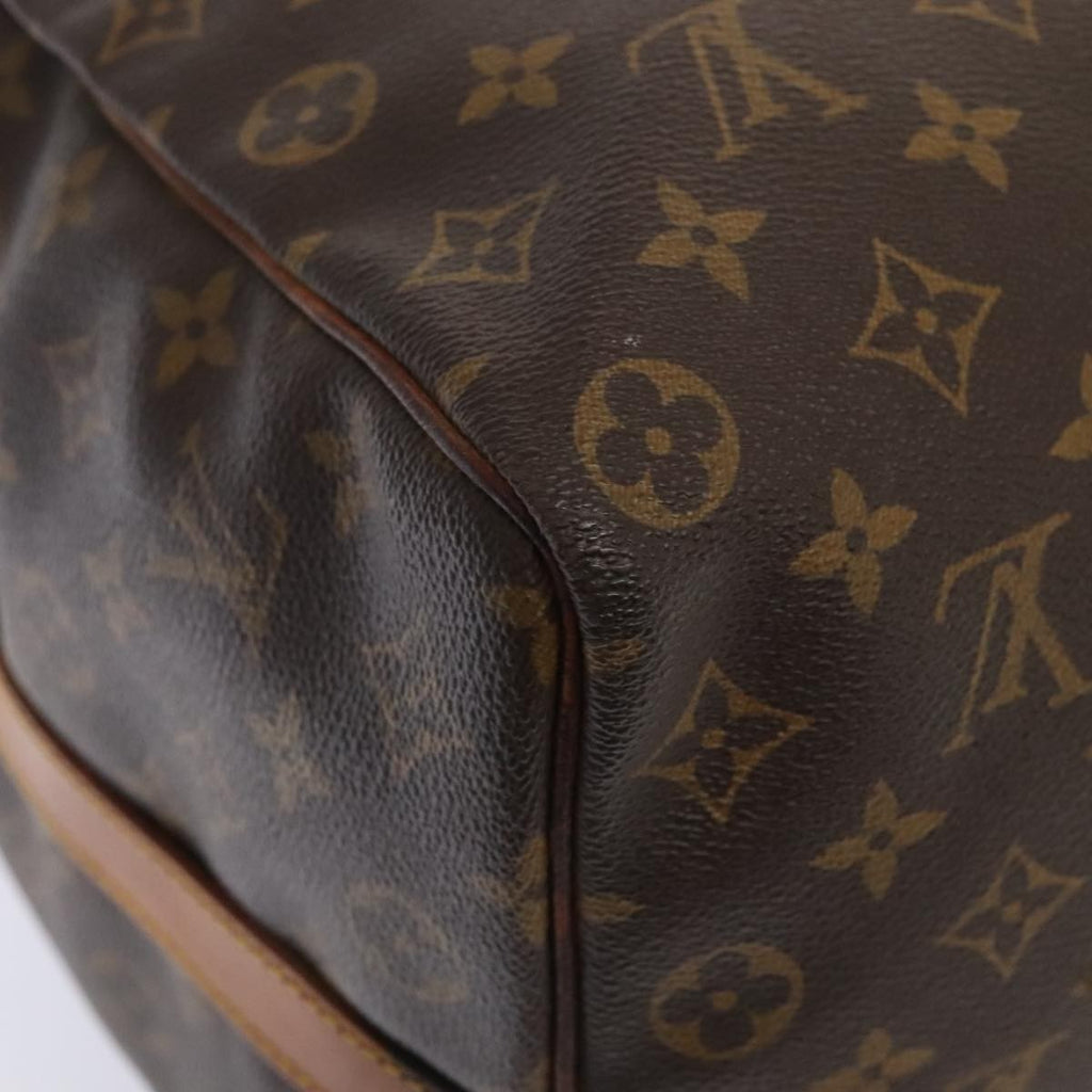 Louis Vuitton Keepall Bag Monogram Canvas Brown Canvas Travel Bag Bag (Pre-Owned)
