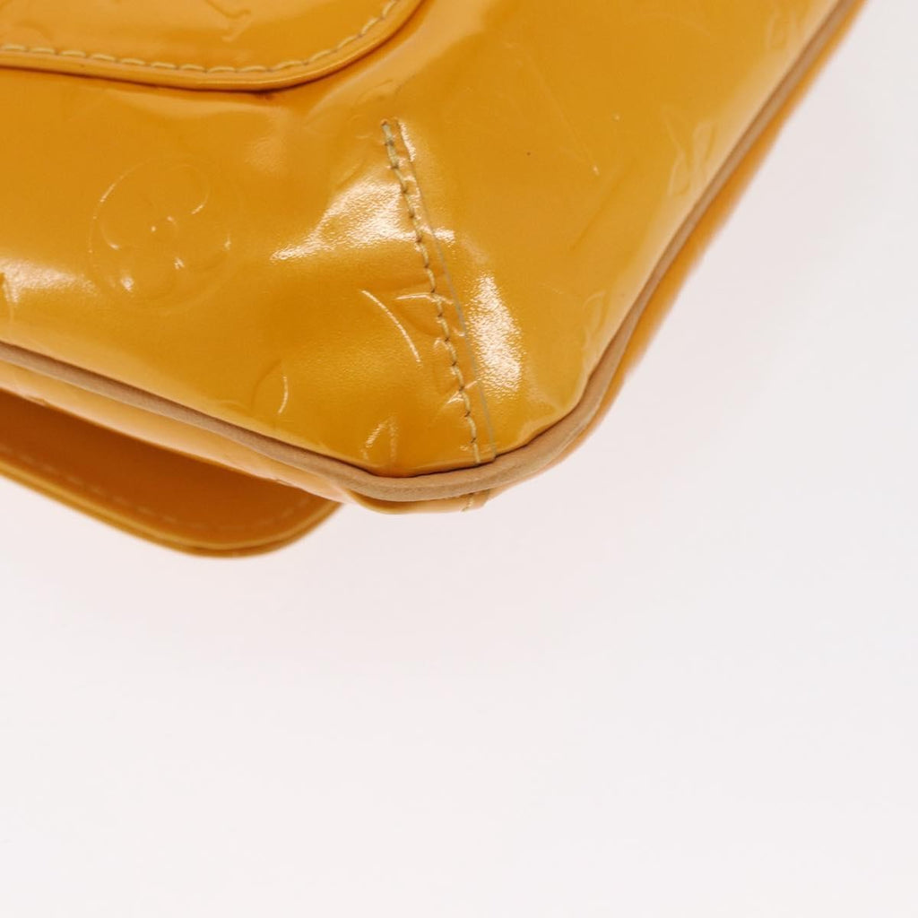 Louis Vuitton Thompson Street Handbag Monogram Vernis Yellow Patent_Leather Shoulder Bag Bag (Pre-Owned)