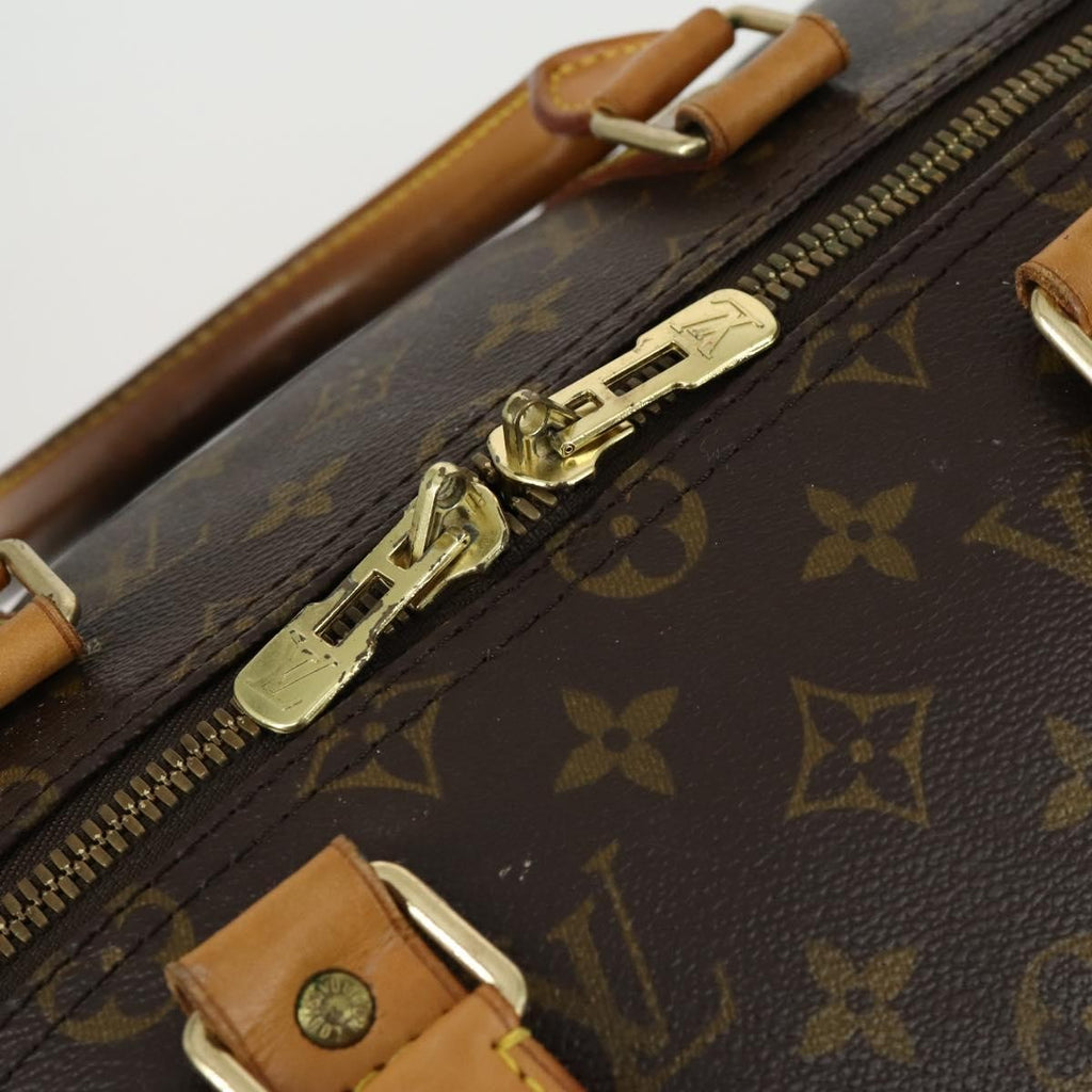 Louis Vuitton Keepall Bag Monogram Canvas Brown Canvas Travel Bag Bag (Pre-Owned)