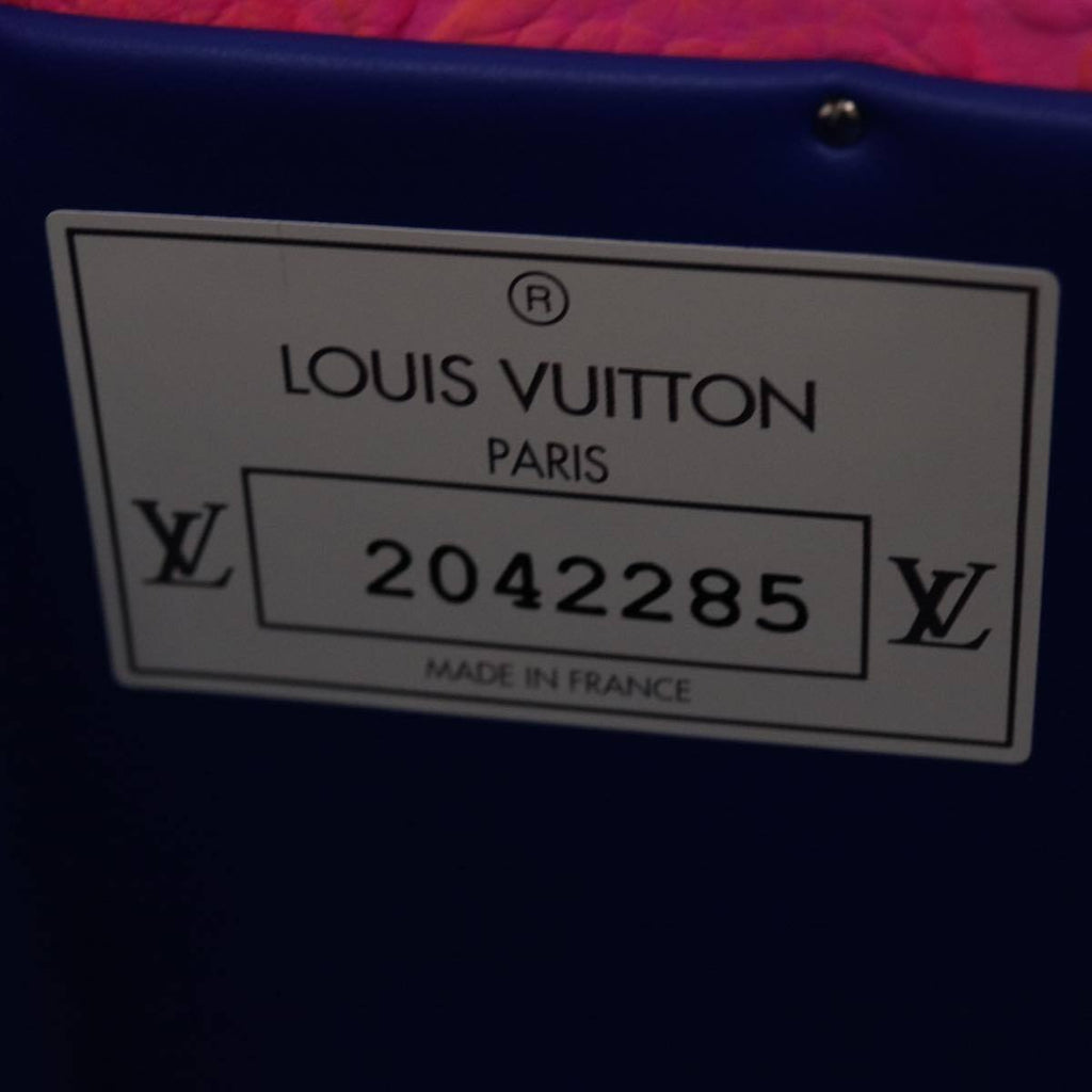 Louis Vuitton Cotteville Trunk Limited Edition Illusion Monogram Taurillon Leather Multicolour Pvc Bag (Pre-Owned)