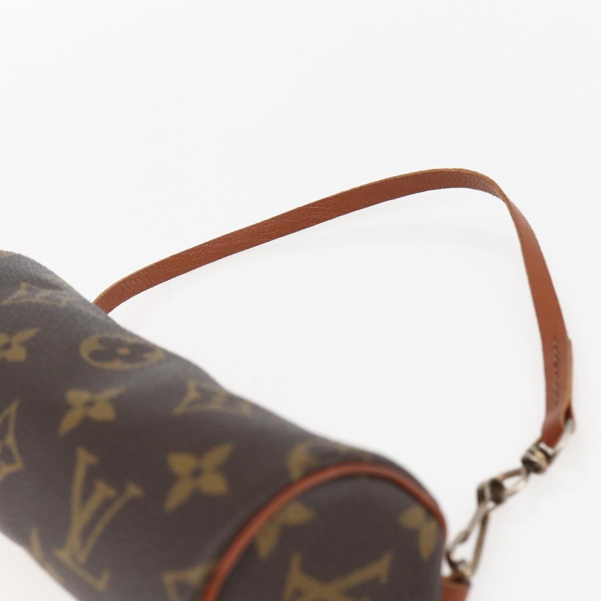 Louis Vuitton Papillon Pochette Monogram Canvas Brown Canvas Clutche & Pouche Bag (Pre-Owned)