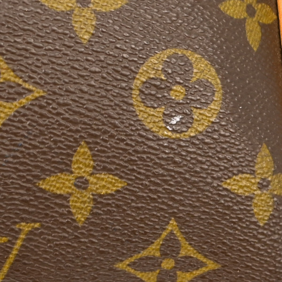 Louis Vuitton Keepall Bandouliere Bag Monogram Canvas Brown Canvas Travel Bag Bag (Pre-Owned)