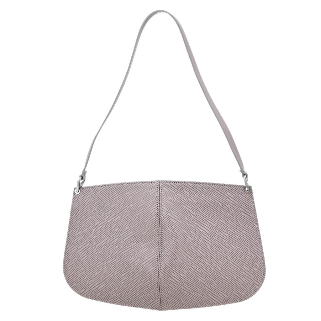 Louis Vuitton Demi Lune Pochette Epi Leather Purple Leather Shoulder Bag Bag (Pre-Owned)