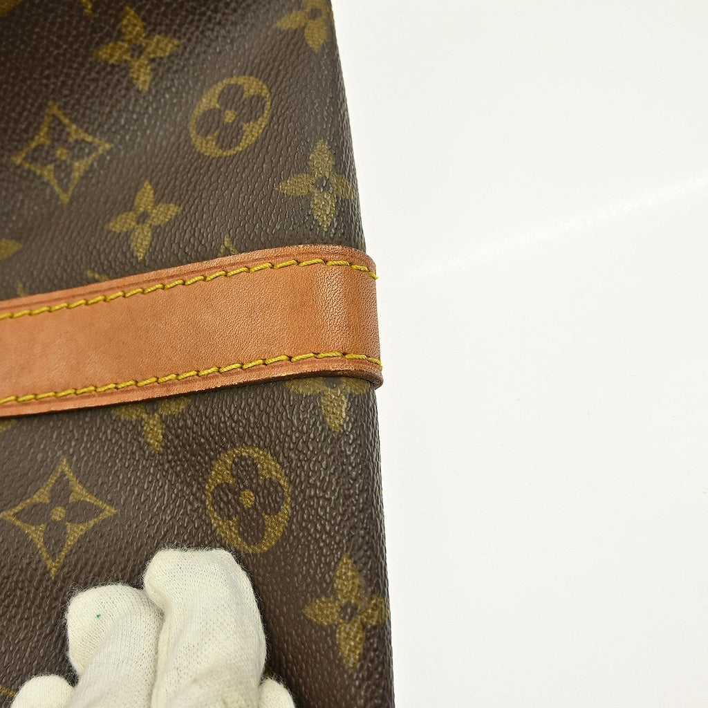 Louis Vuitton Keepall Bag Monogram Canvas Brown Canvas Travel Bag Bag (Pre-Owned)