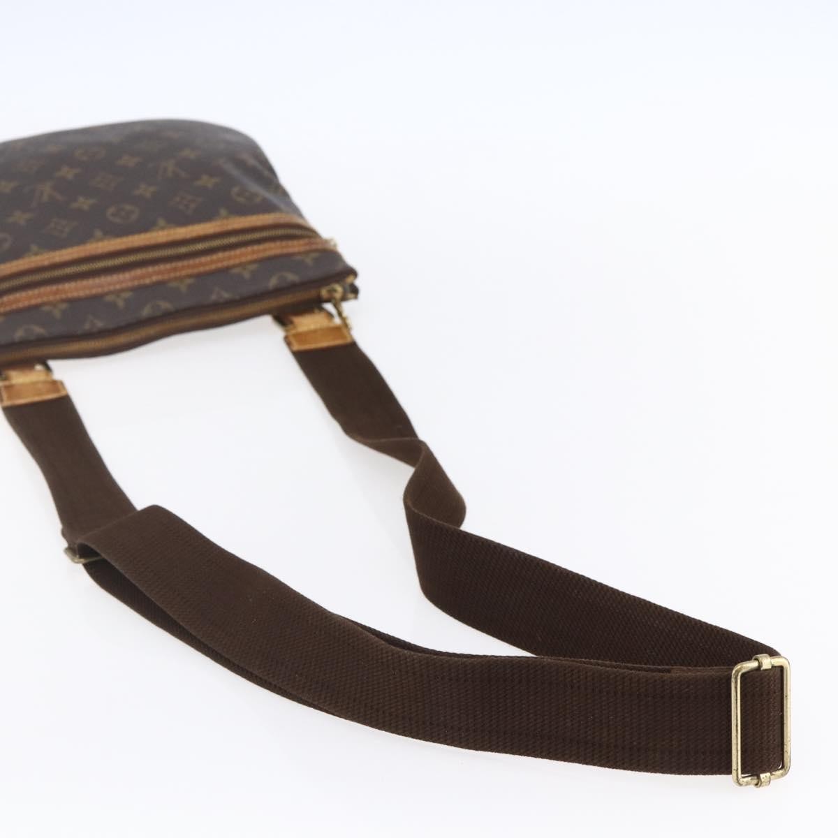 Louis Vuitton Bosphore Pochette Monogram Canvas Brown Canvas Shoulder Bag Bag (Pre-Owned)