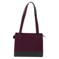 Chanel Vintage Logo Tote Cotton Purple Cotton Tote Bag Bag (Pre-Owned)