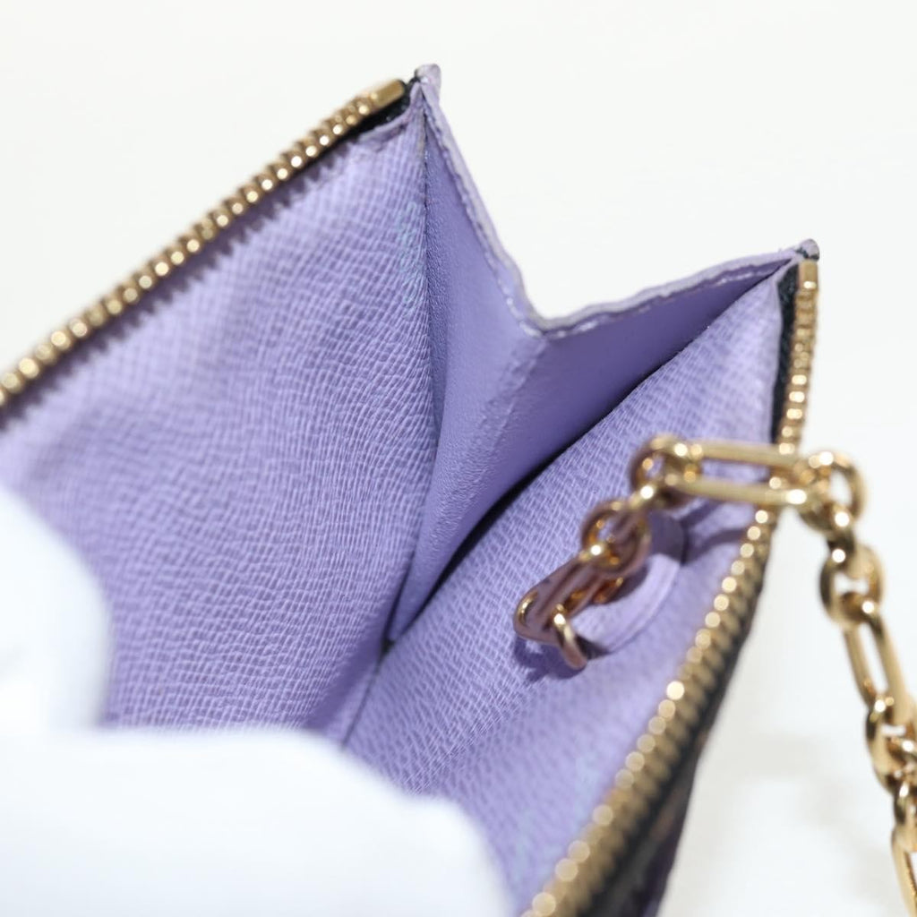 Louis Vuitton Pochette Clés Nm Monogram Multicolor Canvas Black Canvas Wallets Accessory (Pre-Owned)