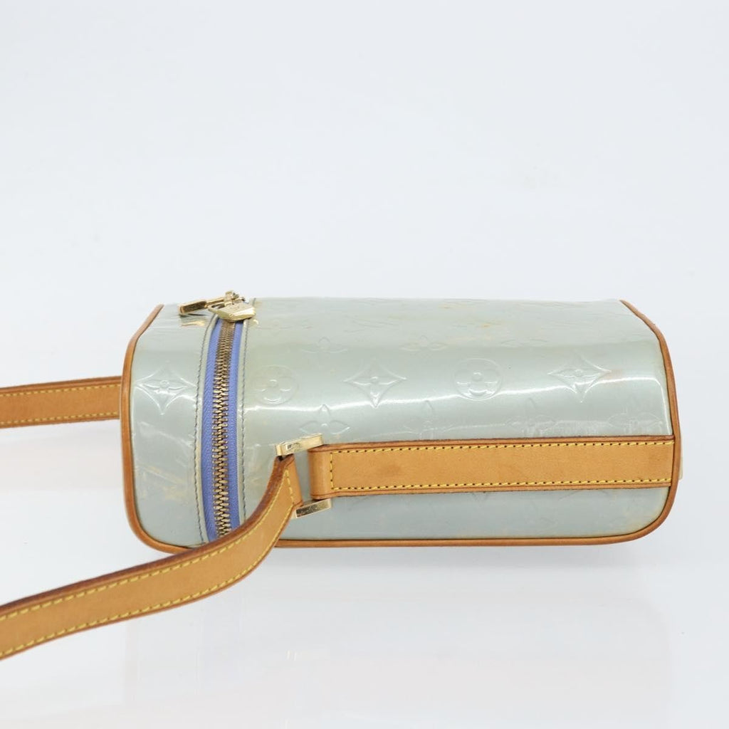 Louis Vuitton Sullivan Handbag Monogram Vernis Gray Patent_Leather Shoulder Bag Bag (Pre-Owned)