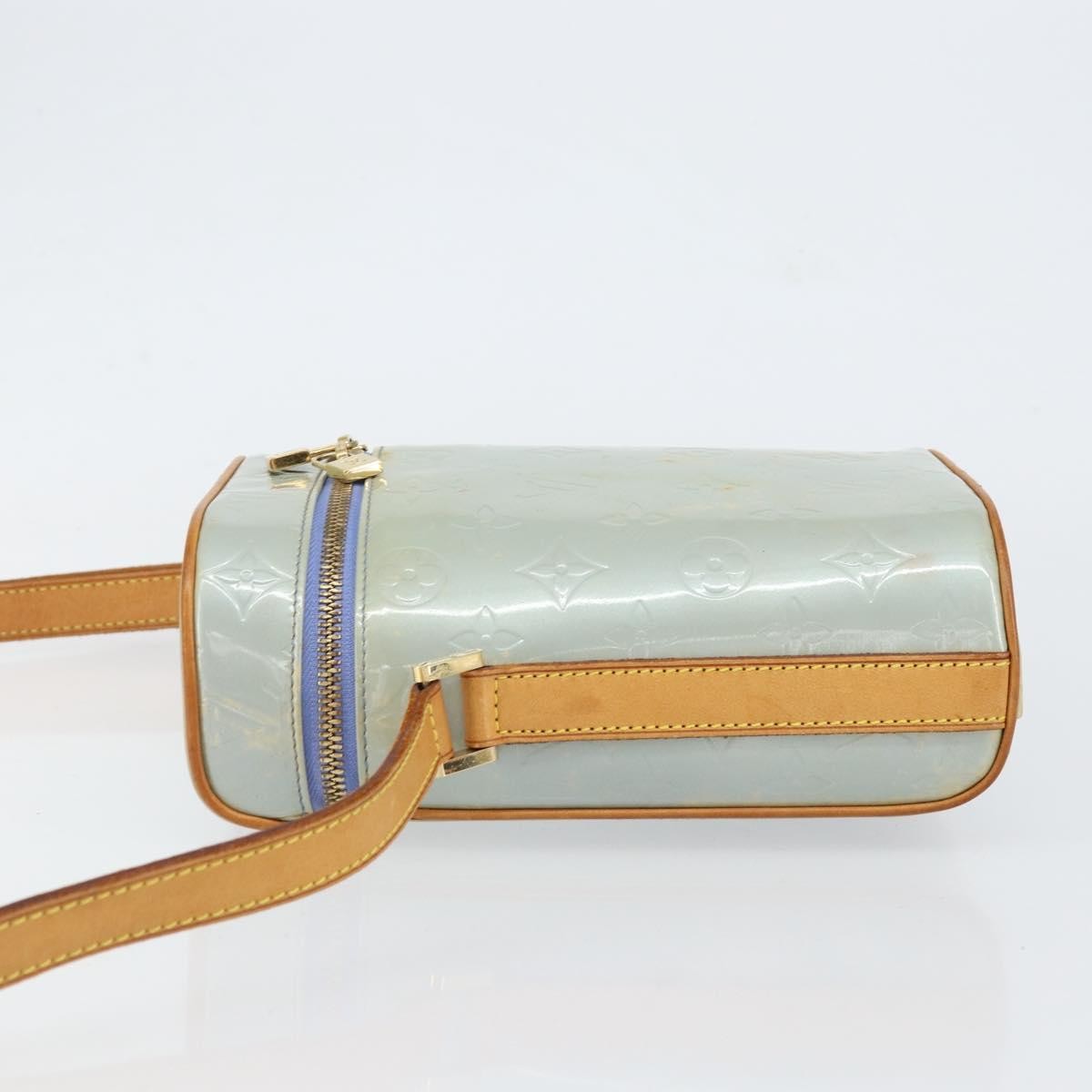 Louis Vuitton Sullivan Handbag Monogram Vernis Gray Patent_Leather Shoulder Bag Bag (Pre-Owned)