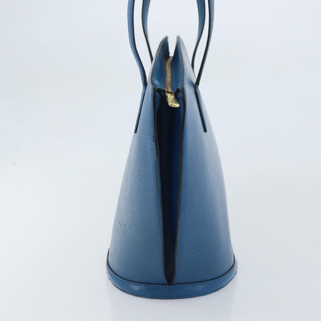 Louis Vuitton Saint Jacques Handbag Epi Leather Blue Leather Shoulder Bag Bag (Pre-Owned)