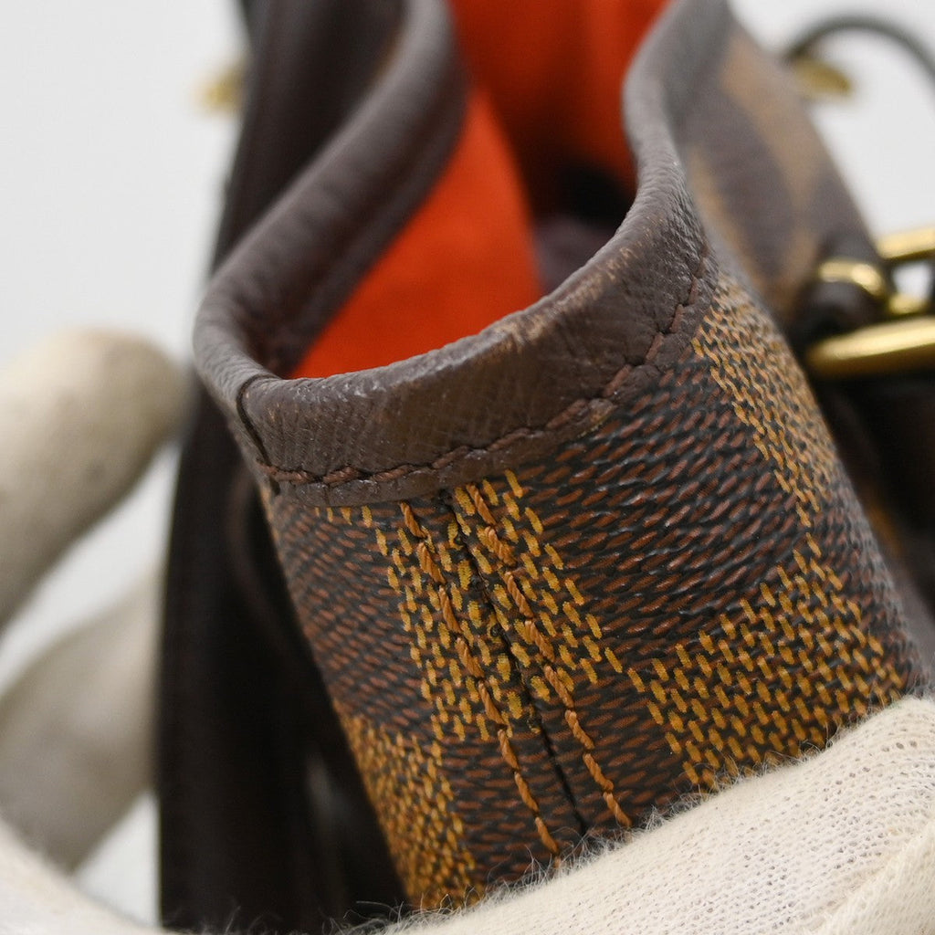 Louis Vuitton Marais Bucket Bag Damier Brown Canvas Tote Bag Bag (Pre-Owned)