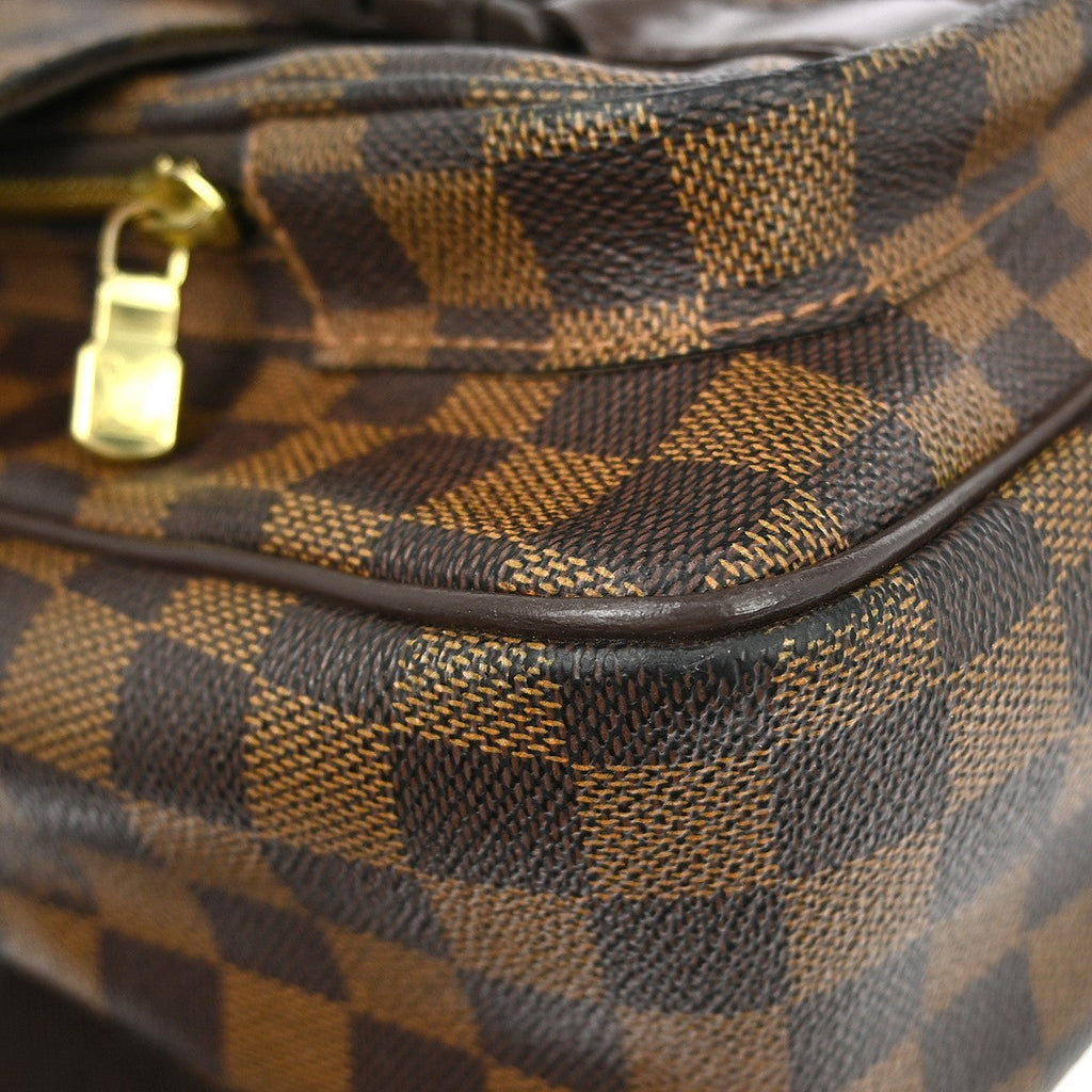 Louis Vuitton Melville Messenger Bag Damier Brown Canvas Shoulder Bag Bag (Pre-Owned)