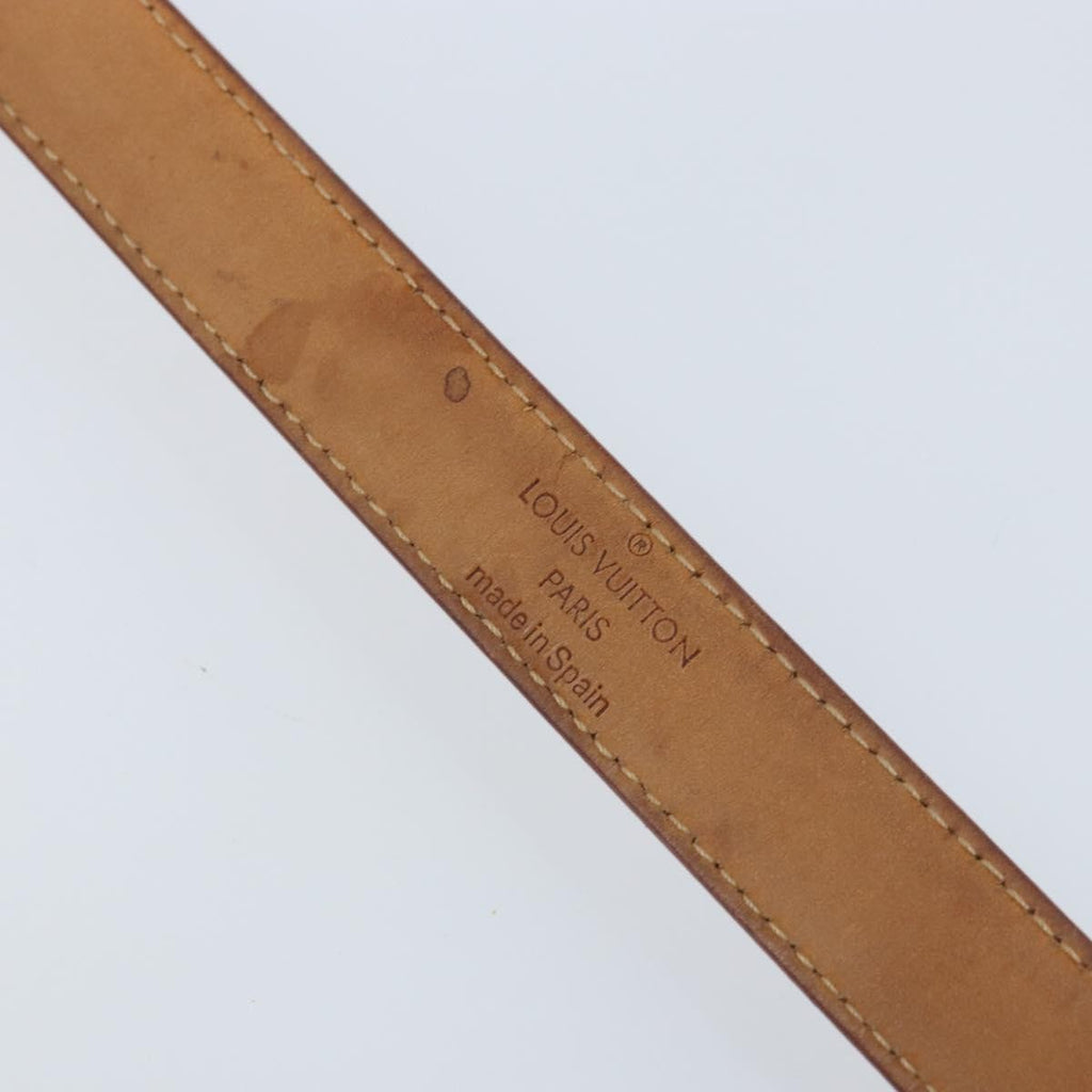 Louis Vuitton Signature Chain Belt Monogram Eclipse Canvas Pink Canvas Belts Accessory (Pre-Owned)