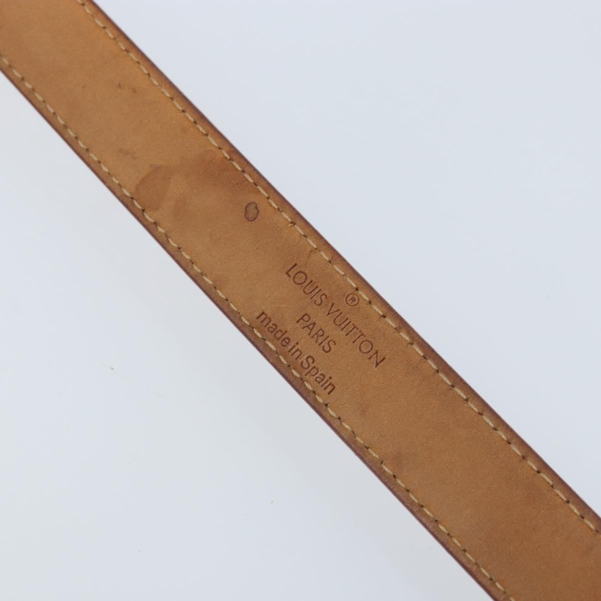 Louis Vuitton Signature Chain Belt Monogram Eclipse Canvas Pink Canvas Belts Accessory (Pre-Owned)
