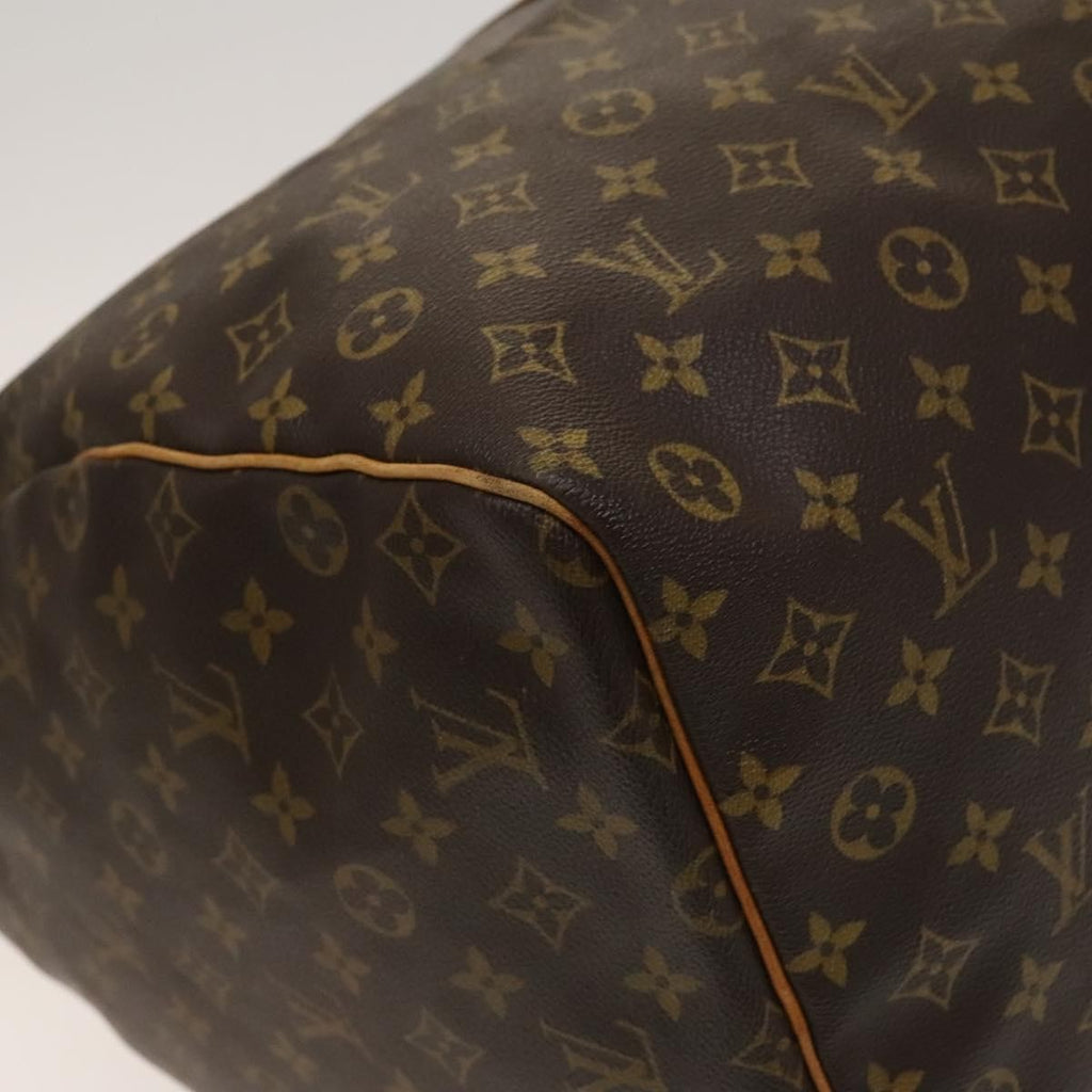 Louis Vuitton Keepall Bag Monogram Canvas Brown Canvas Travel Bag Bag (Pre-Owned)