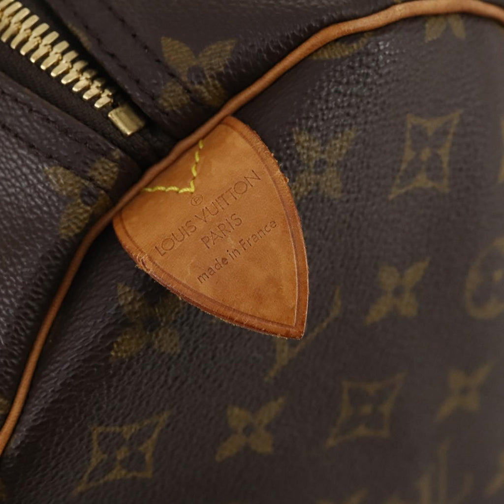 Louis Vuitton Keepall Bag Monogram Canvas Brown Canvas Travel Bag Bag (Pre-Owned)
