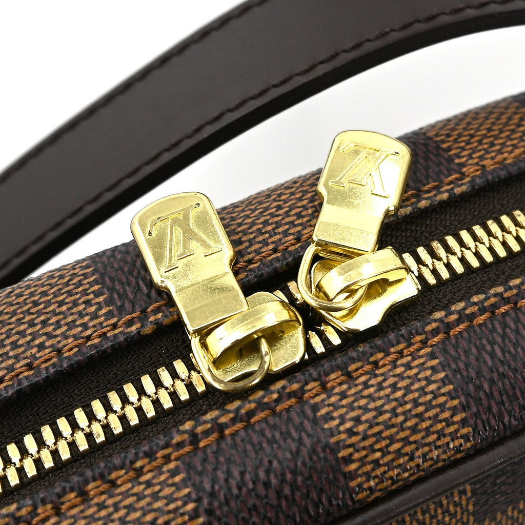 Louis Vuitton Ipanema Handbag Damier Brown Canvas Shoulder Bag Bag (Pre-Owned)