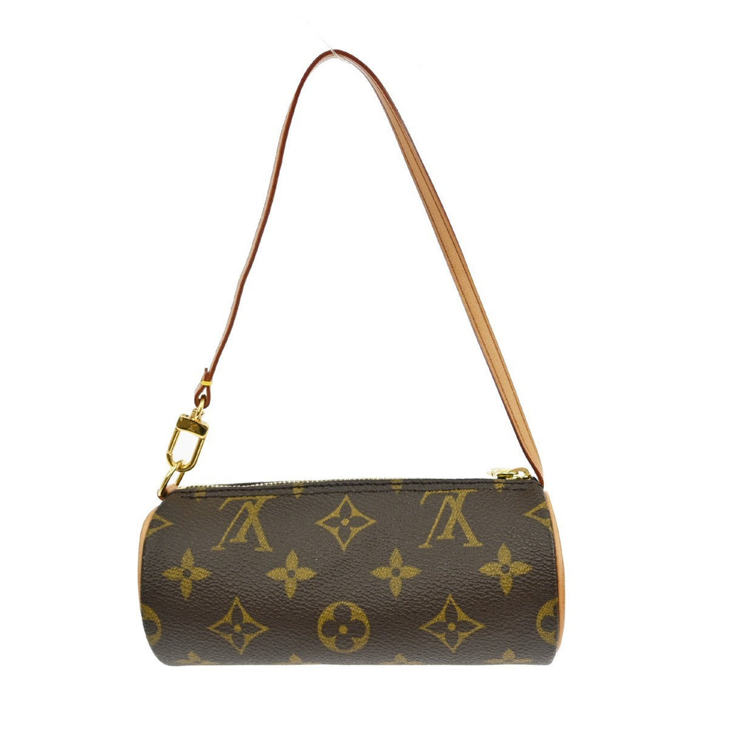 Louis Vuitton Papillon Pochette Monogram Canvas Brown Canvas Clutche & Pouche Bag (Pre-Owned)