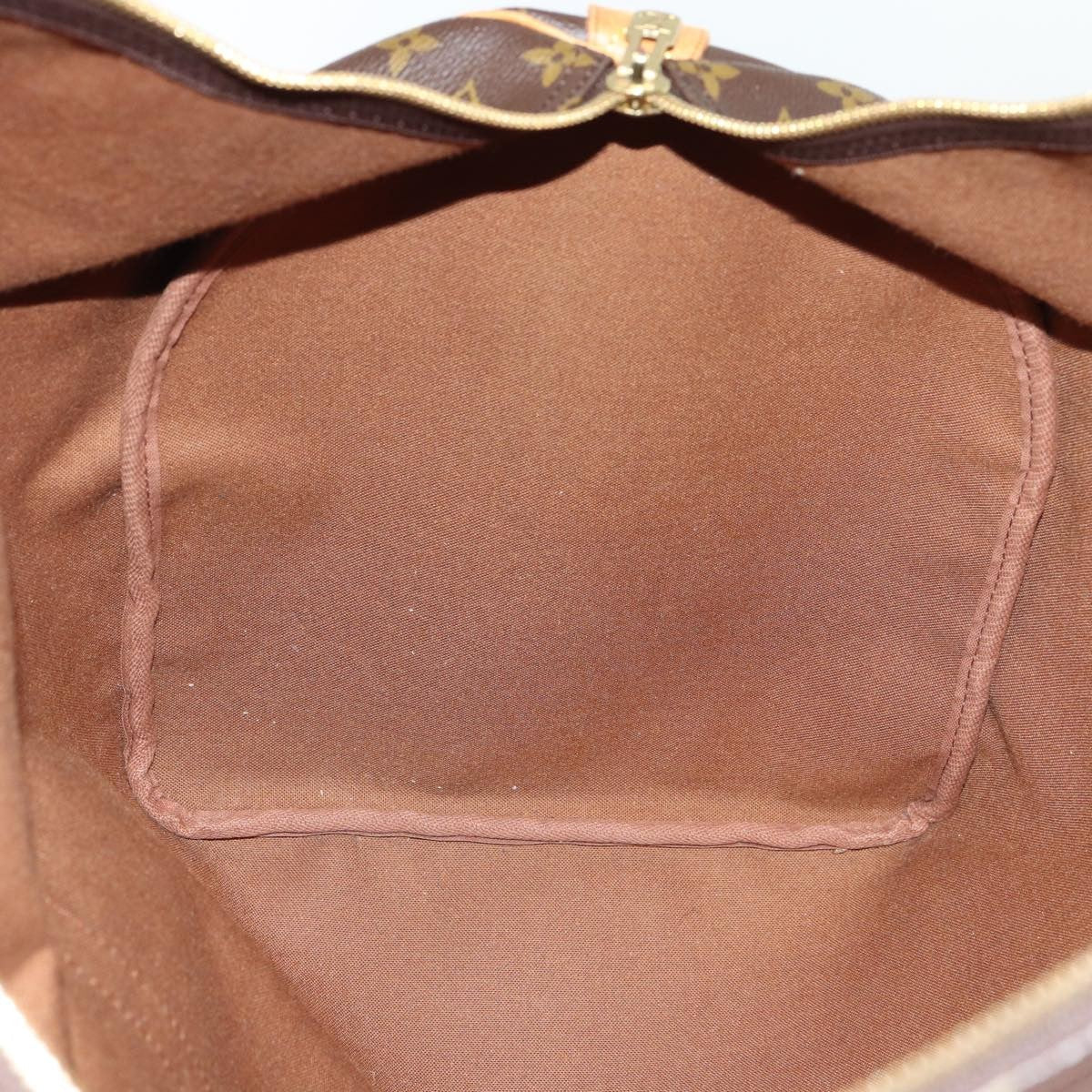 Louis Vuitton Keepall Bag Monogram Canvas Brown Canvas Travel Bag Bag (Pre-Owned)