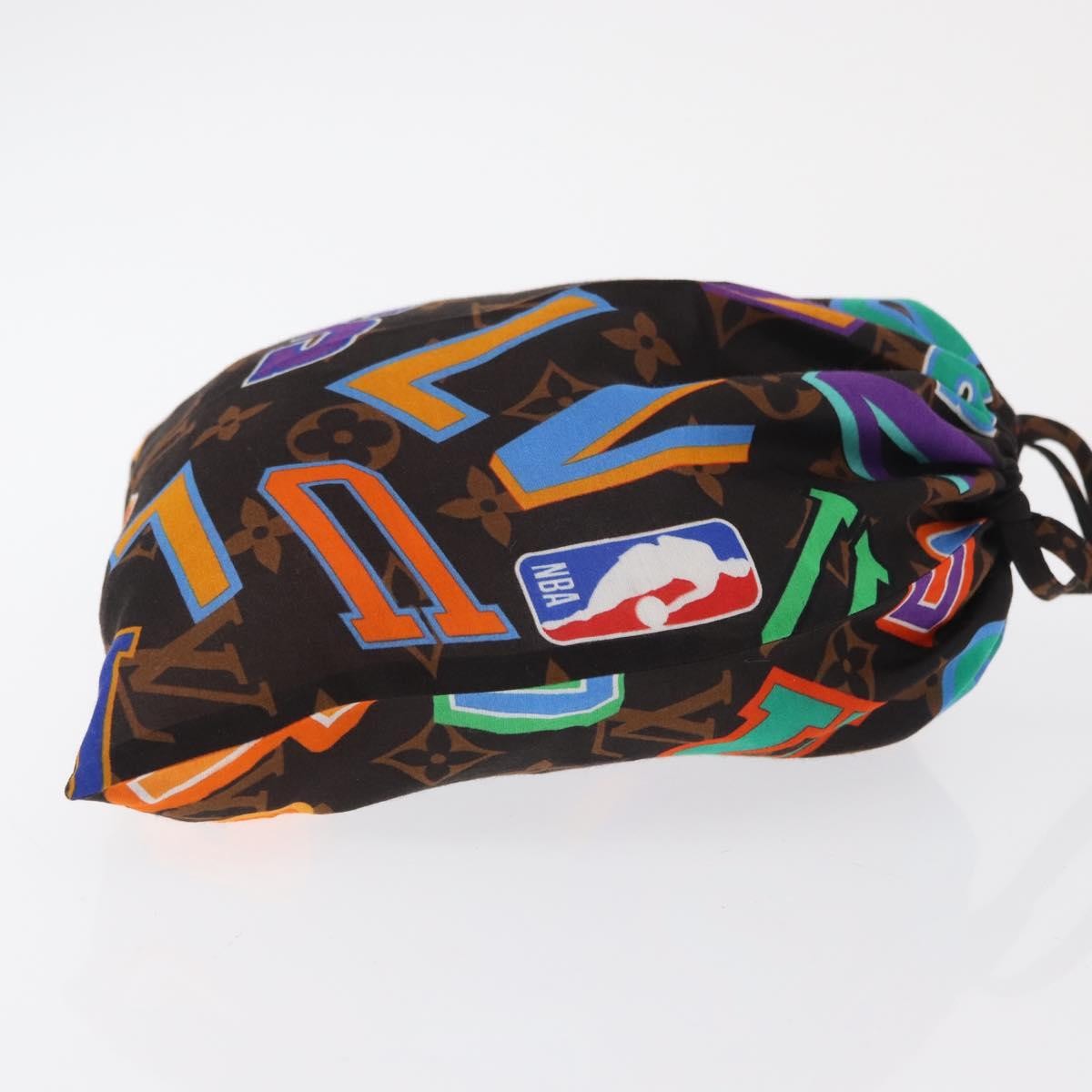 Louis Vuitton X Nba Pouch Monogram Canvas Brown Canvas Clutche & Pouche Bag (Pre-Owned)
