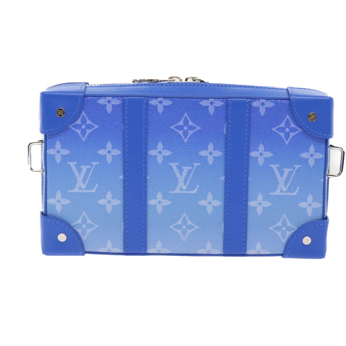Louis Vuitton Soft Trunk Wallet Limited Edition Monogram Clouds Blue Canvas Bag (Pre-Owned)
