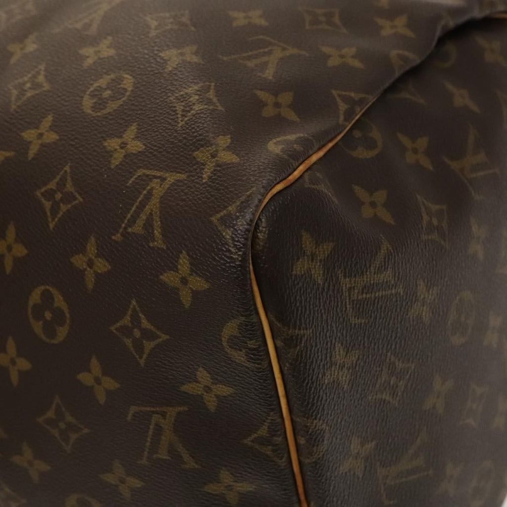 Louis Vuitton Keepall Bag Monogram Canvas Brown Canvas Travel Bag Bag (Pre-Owned)