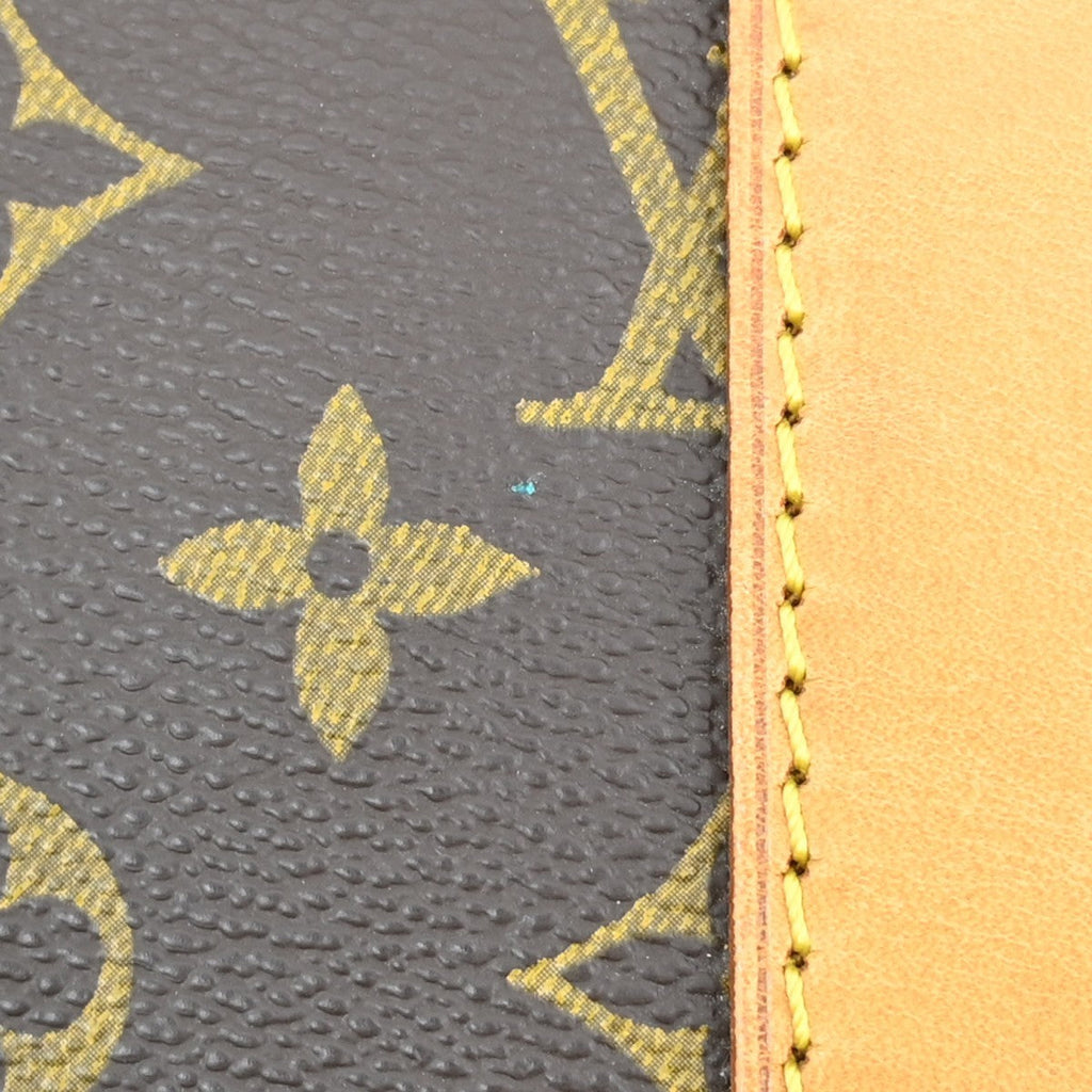 Louis Vuitton Keepall Bag Monogram Canvas Brown Canvas Travel Bag Bag (Pre-Owned)