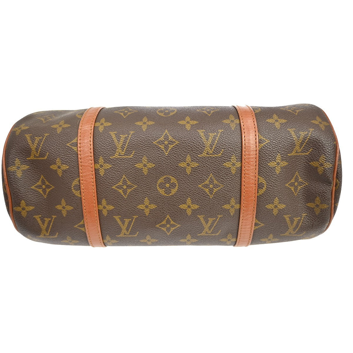 Louis Vuitton Papillon Handbag Monogram Canvas Brown Canvas Handbag (Pre-Owned)