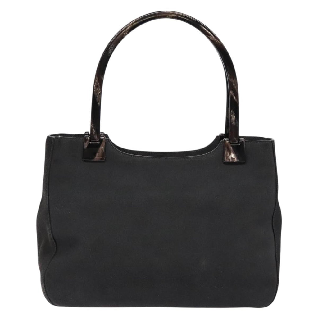 Prada Vintage Tote Suede Gray Suede Tote Bag Bag (Pre-Owned)