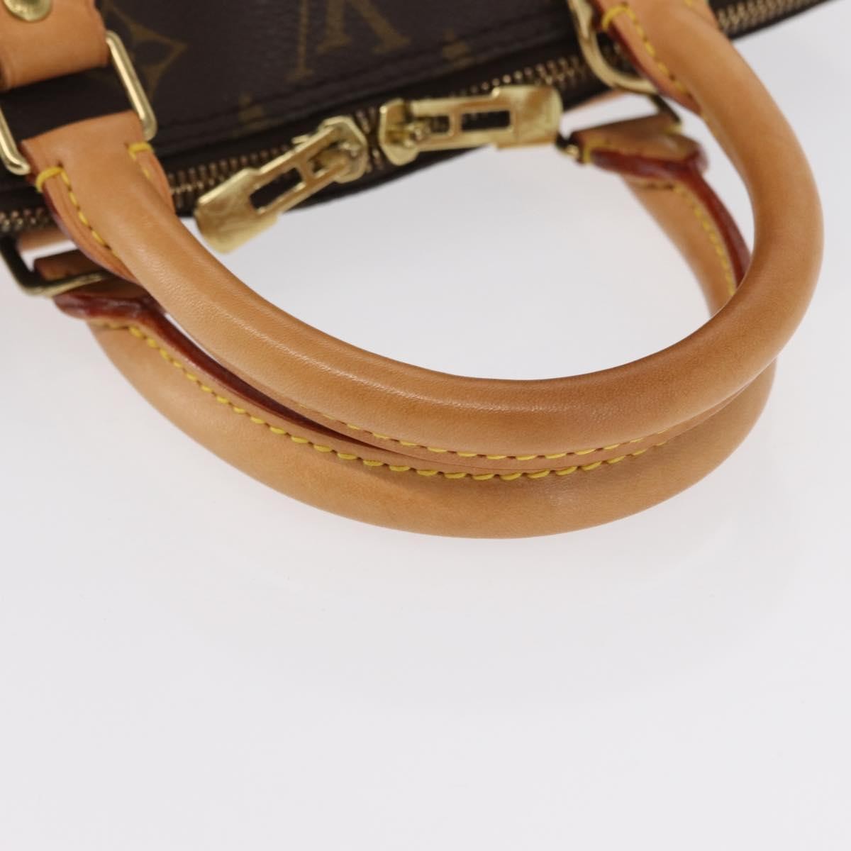 Louis Vuitton Alma Handbag Monogram Canvas Brown Canvas Handbag (Pre-Owned)