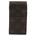Louis Vuitton Cigarette Case Monogram Canvas Brown Canvas Clutche & Pouche Bag (Pre-Owned)
