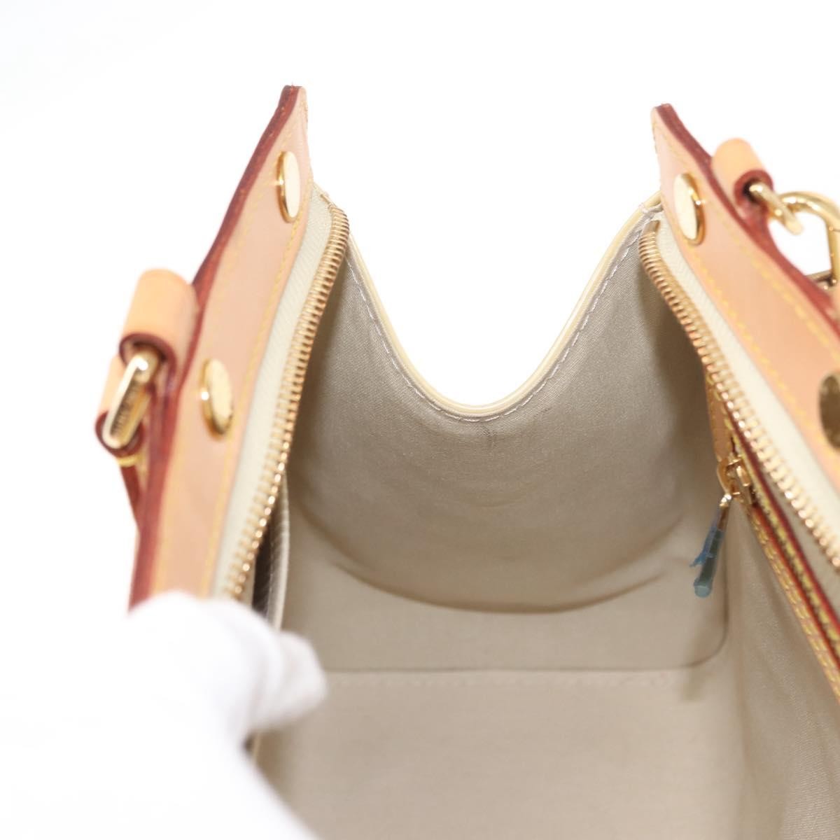 Louis Vuitton Brea Handbag Monogram Vernis Beige Patent_Leather Bag (Pre-Owned)
