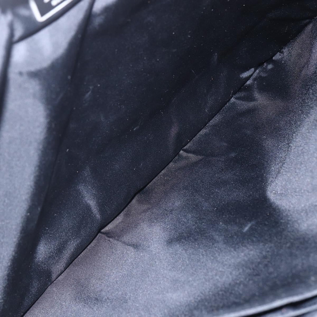 Prada Convertible Front Zip Briefcase Tessuto With Saffiano Leather Black Nylon Briefcase Bag (Pre-Owned)