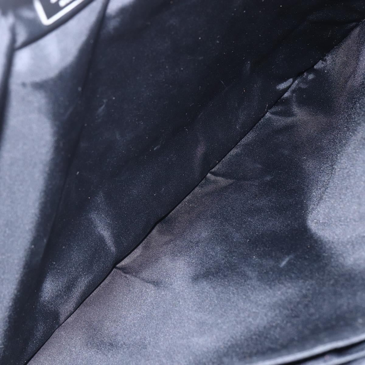 Prada Convertible Front Zip Briefcase Tessuto With Saffiano Leather Black Nylon Briefcase Bag (Pre-Owned)