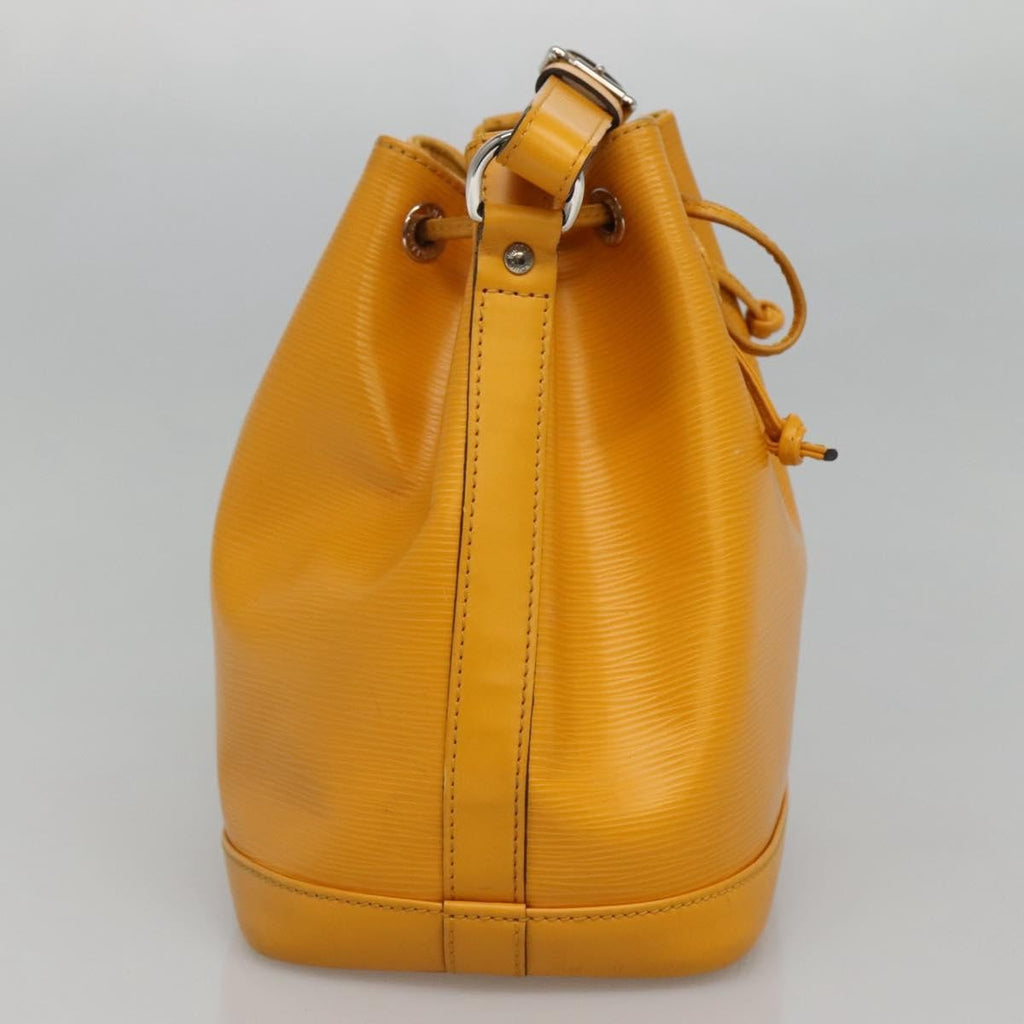 Louis Vuitton Petit Noe Nm Handbag Epi Leather Yellow Leather Shoulder Bag Bag (Pre-Owned)