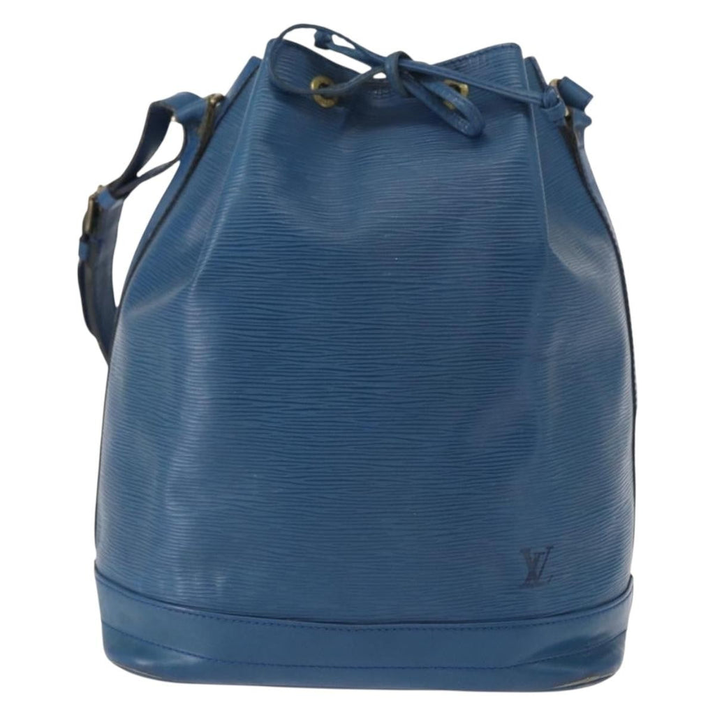 Louis Vuitton Noe Handbag Epi Leather Blue Leather Shoulder Bag Bag (Pre-Owned)